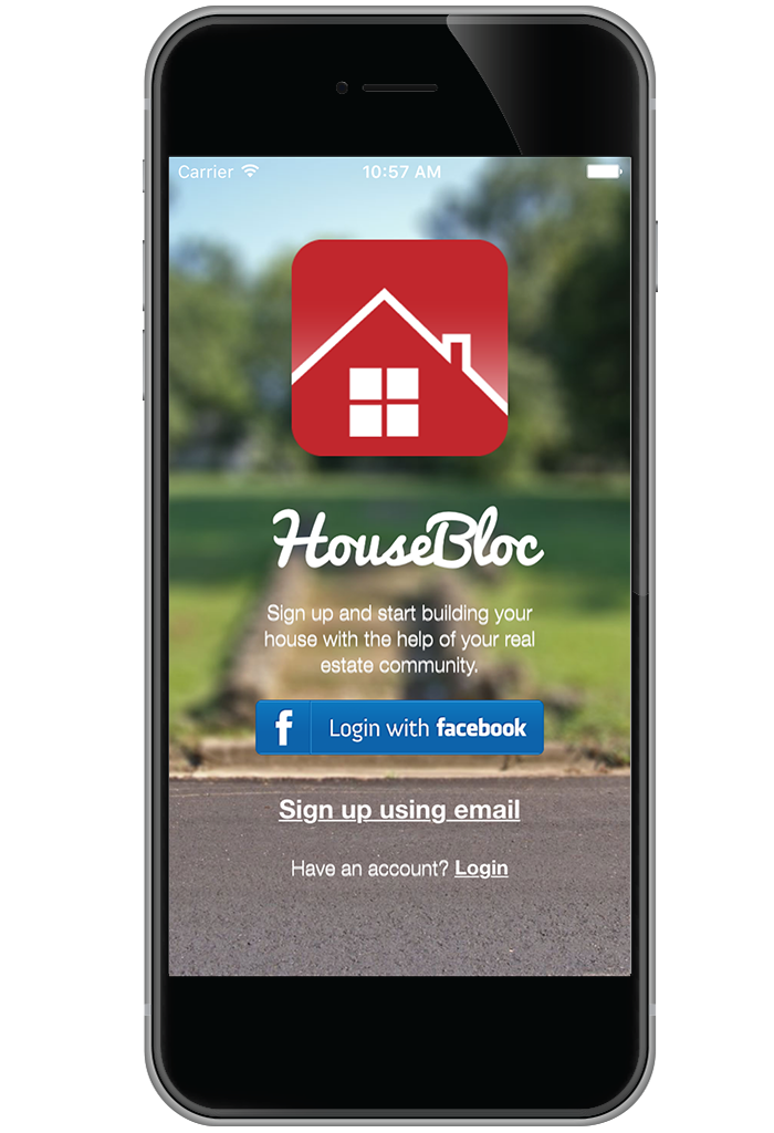 HouseBloc App Screenshot